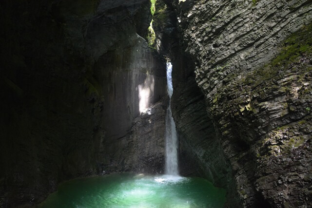 Bezienswaardigheden Slovenië - Kozjak waterval