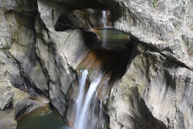 Grotten van Škocjan - waterval